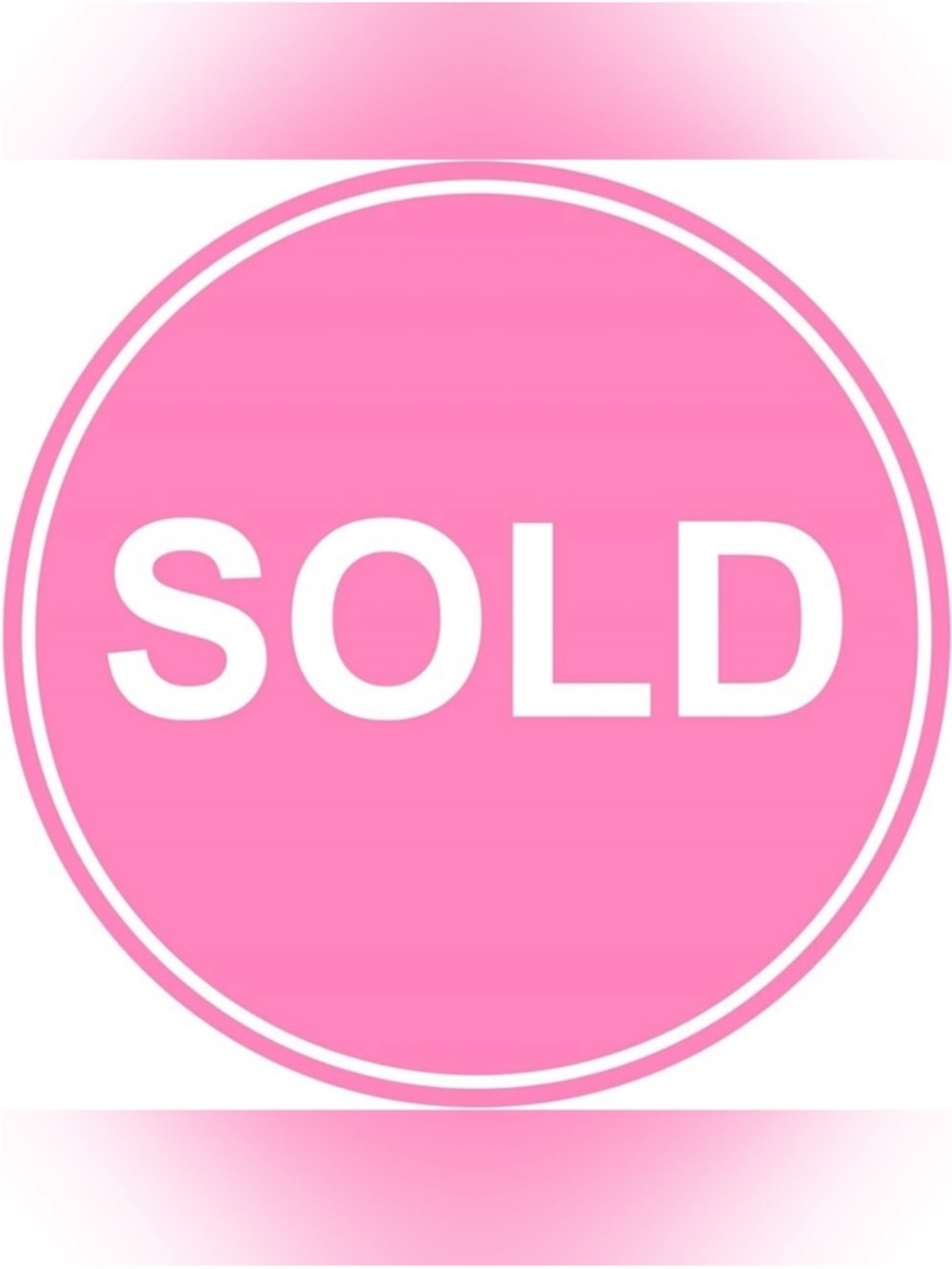 Sold - do not purchase